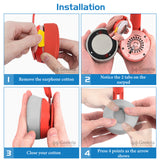 Geekria QuickFit Replacement Ear Pads for Beats Solo Pro (A1881) Headphones Ear Cushions, Headset Earpads, Ear Cups Cover Repair Parts (Grey)