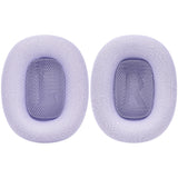 Geekria Comfort Mesh Fabric Replacement Ear Pads Compatible with Apple AirPods MAX (A2096), AirPods MAX2 (A3184) Headphones, Ear Cushions, Repair Parts (Purple)