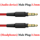Geekria Audio Cable Compatible with Jabra Move Style Edition, Elite 85h, Philips A4216, H6506, SHP9500 Headphones, 1/8" (3.5mm) to 3.5mm Replacement Stereo Cord (4 ft/1.2 m)