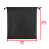 Geekria Headphones Carrying Bag, Compatible with Sony WH-1000XM6, WH-1000XM4, Bose QC Ultra II, QC 45 and More, Universal Headset Pouch / Portable Travel Bag (Black PU)