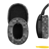 Geekria QuickFit Replacement Ear Pads Compatible with Skullcandy Crusher Wireless/EVO/ANC, Hesh 3/EVO/ANC, Venue ANC Headphones, Ear Cushions (MC Stone)