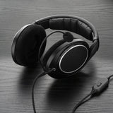 Geekria Boom Mic Cable Compatible with Sennheiser HD 620S/599/598/505, 2.5mm Jack Nylon Braided Replacement Cord with Boom Microphone and Volume/Mute Control for Gaming & Meeting (5.6ft)