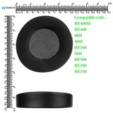Geekria Sport Cooling-Gel Ear Pads for Hifiman HE400SE, HE400, 400I, 400S, HE560, 560I, HE500, HE300, HE350, SUNDARA Headphones Ear Cushions, Headset Earpads, Ear Cups Cover Repair Parts (Black)