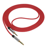 Geekria Audio Cable Compatible with Bose QuietComfort Ultra, QuietComfort SE, QC 45, QC 35 II, QC 35, QC 25 Headphones, 1/8" (3.5mm) to 2.5mm Replacement Stereo Cord (Red 5.6 ft / 1.7 m)