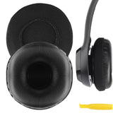 Geekria QuickFit Replacement Ear Pads for Logitech H390, H600, H609Headphones Ear Cushions, Headset Earpads, Ear Cups Cover Repair Parts (Black)