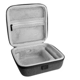 Geekria Shield Case Compatible with TV 5th/4th Generation (32GB / 64GB) MQD22LL/A Case, Replacement Hard Shell Travel Carrying Bag with Room for Remote Controllers and Accessories (Grey)