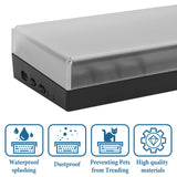Geekria Premium Acrylic Keyboard Dust Cover for 60% Compact 61 Keys Keyboard Compatible with RK ROYAL KLUDGE RK61, Razer Huntsman Mini 60% Gaming Keyboard