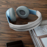 Geekria Flex Fabric Headband Cover Compatible with Beats Solo 3, Solo 2 Headphones, Head Cushion Pad Protector, Replacement Repair Part, Sweat Cover, Easy DIY Installation (Gray)