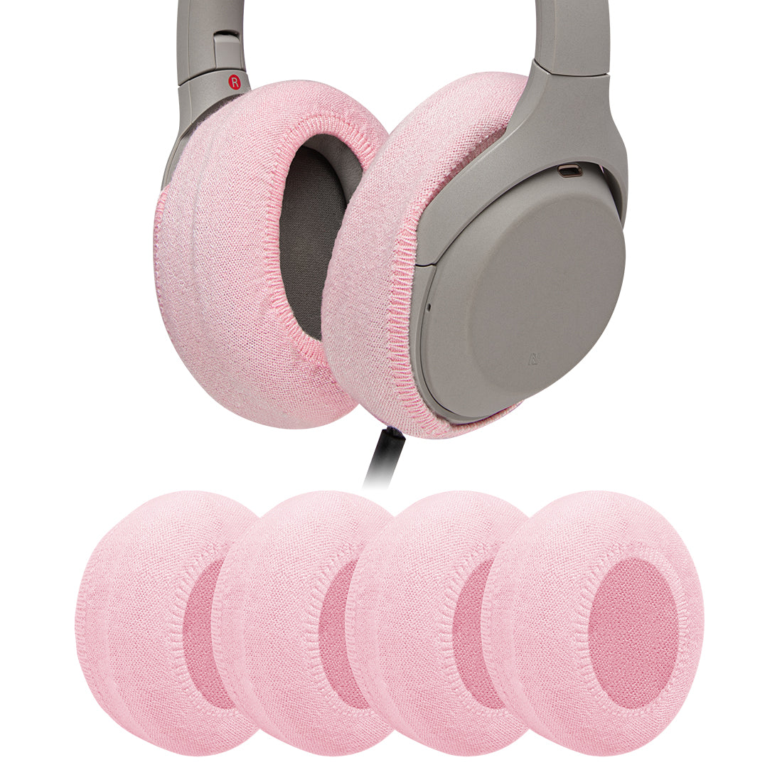 Geekria 2 Pairs Knit Headphones Ear Covers, Washable & Stretchable San