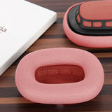 Geekria QuickFit Replacement Ear Pads Compatible with Apple Airpods MAX Headphones Ear Cushions, Headset Earpads, Ear Cups Cover Repair Parts (Pink)