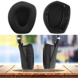 Geekria Comfort Velour Replacement Ear Pads for Sennheiser RS165, RS175, HDR165, HDR175, RS185, HDR185, RS195, HDR195 Headphones Ear Cushions, Headset Earpads, Ear Cups Repair Parts (Plastic Ring)