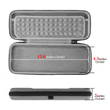Geekria 68 Keys Keyboard Case for 65% Keyboard Hard Shell Travel Carrying Bag, Compatible with RK ROYAL KLUDGE R65 / RK68, Keychron K6 / K6 Pro / Q2 / Q2 Max / V2, Nuphy Halo65 HE / BH65