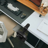 Geekria 3-in-1 PC Gaming Headset&Controller Holder, Under-Desk Headphone Stand Mount Holder with 360° Rotation Adjustable, Compatible with Bose, Sony, AKG, JBL, Sennheiser, B&O (Black)