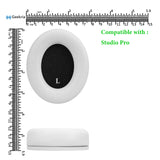 Geekria SNAP Ear Pads Replacement Kit for Beats Studio Pro Headphones, Magnetic Easy Switch Ear Cushions, Exchange Earpads in Seconds, Repair Parts (Protein Leather, 2 Pairs)