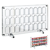 Geekria Game Card Case Compatible Nintendo Switch Oled, Switch Lite, 27 Cartridge Slots Holder, Protective Shockproof Display, Transparent Acrylic Game Cards Storage Box.