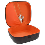 Geekria Shield Headphones Case Compatible with Sennheiser HD400PRO/HD 560S/HD598/HD 599SE/HD280PRO/HD 600, Replacement Hard Shell Travel Carrying Bag with Cable Storage (Dark Grey)