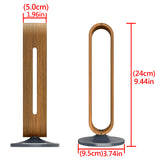 Geekria Wooden | Aluminum Alloy Headphones Stand for Over-Ear Headphones, Gaming Headset Holder, Desk Display Hanger with Solid Heavy Base Compatible with Sony, Bose, Shure, Jabra, JBL (Walnut)
