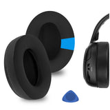 Geekria Sport Cooling-Gel Replacement Ear Pads for Sennheiser HDR120, RS120, RS110, RS115, HDR110, HDR115, RS100 Headphones Ear Cushions, Headset Earpads, Ear Cups Cover Repair Parts (Black)