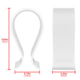 Geekria Acrylic Omega Headphones Stand for Over-Ear Headphones, Gaming Headset Stand, Desk Display Hanger Compatible with Sony WH-1000xm4, AKG, Sennheiser, Jabra, Studio, B&o (Frosted)
