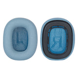 Geekria QuickFit Replacement Ear Pads Compatible with Apple Airpods MAX Headphones Ear Cushions, Headset Earpads, Ear Cups Cover Repair Parts (Blue)