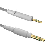 Geekria Audio Cable Compatible with Bose QuietComfort Ultra/SE/45/35II/35, 700, SoundLink II Headphones, 2.5mm to 3.5mm Braided Nylon Replacement Stereo Cord (4ft/1.2m)
