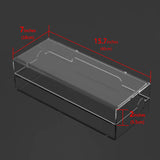 Geekria Tenkeyless TKL Keyboard Dust Cover, Clear Acrylic Keypads Cover for 80% Compact 87 Key Mechanical Gaming Wireless Keyboard, Compatible with Logitech G PRO TKL/G PRO X TKL, G915 TKL.