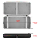 Geekria Tenkeyless TKL Keyboard Case, Hard Shell Travel Bag for 80% 87 Key Computer Mechanical Gaming Keyboard, Compatible with Logitech G Pro, Razer Huntsman Tournament Edition TKL (RGB)