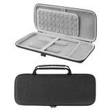 Geekria Keyboard Carrying Case, Compatible with Logitech Keys-to-GO 2 Keyboard and M350s Mouse Combo Case, Hard Shell Protective Travel Bag (Dark Grey)