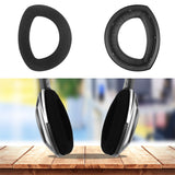 Geekria Comfort Velour Replacement Ear Pads Compatible with Sennheiser HD800 Headphones, Repair Parts (Black)