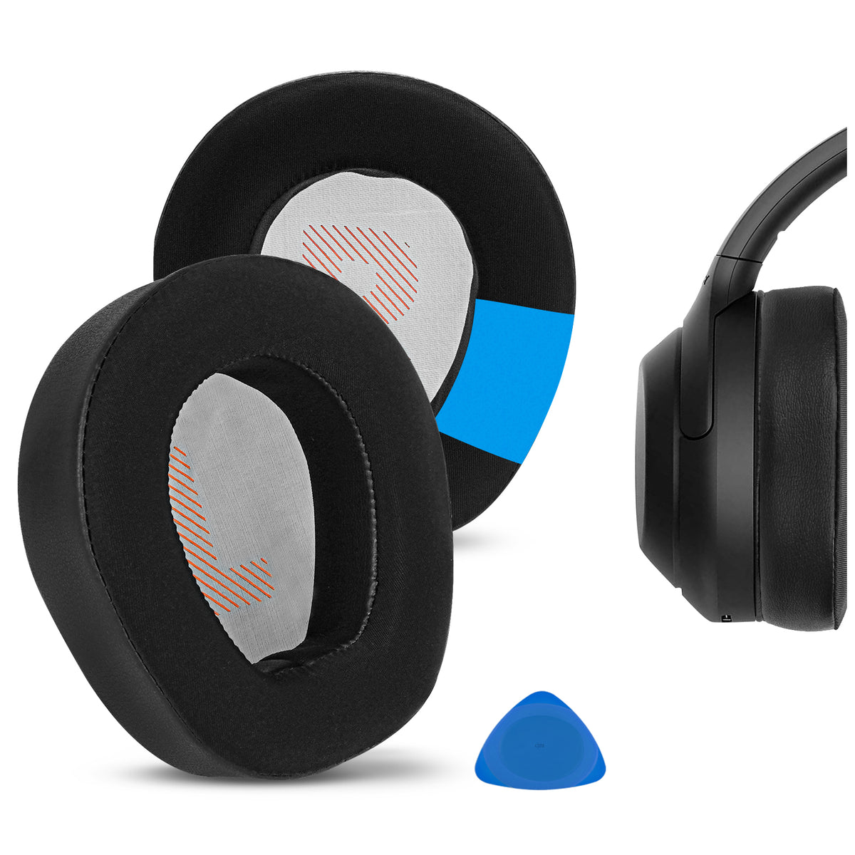 thumbnail image 2 of Geekria Replacement Ear Pads For Sony INZONE H5 (WH-G500) Headphones Ear Cushions, Headset Ear... 2 of 10