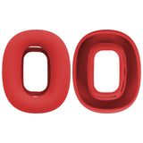 Geekria Silicone Earpad Covers Compatible With AirPods Max, Earpad Protector / Earphone Covers / Earpad Cushion / Ear Pad Covers / Headphone Covers, Easy Installation No Tool Needed (Red)