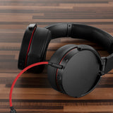 Geekria Audio Cable with Mic Compatible with Sony WH-ULT900N WH-1000XM5 WH-XB920N WH-XB910N Headphones Cable, 1/8" (3.5mm) to 3.5mm Replacement Stereo Cord with Inline Microphone (4 ft/1.2 m)