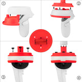 Geekria Dual Handles Grips Lightsabers Compatible With VR Meta/Oculus Quest 2 Controller Beat Saber Games Accessories Virtual Reality Game Saber Enhanced Beat Saber Gaming Experience