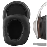 Geekria Elite Replacement Ear Pads for DENON AH-D600, AH-D7100 Headphones Ear Cushions, Headset Earpads, Ear Cups Cover Repair Parts (Black)