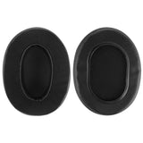Geekria Comfort Hybrid Velour Replacement Ear Pads for Audio-Technica ATH-M50X M50xBT2 M60X M50S M50cwh M45 M30X M20X Headphones Ear Cushions, Headset Earpads, Ear Cups Cover Repair Parts (Black)