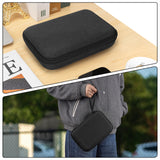 Geekria Carrying Case for Insta360 X5, Hard Shell Travel Storage Case Compatible with Insta360 X5, X4, Water-Resistance Protective Hard with Cable Storage, Camera Accessories (Dark Grey)