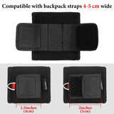 Geekria Earbuds Soft Case, Compatible with Apple AirPods Pro 2 and AirPods 4/3/2/1, Suitable for Travel, Mountaineering, Washable, with Velcro, Can be Attached to Shoulder Strap or Backpack