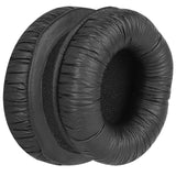 Geekria QuickFit Leatherette Replacement Earpads + Mic Foam Compatible with BlueParrott B250-XT Plus, B250-XT, B250-XTS, B250, B150 Headphones Mic Windscreen Foam Cover + Ear Cups (Black)