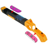 Geekria Game Gun Compatible with Nintendo Switch/OLED Joy-Cons Grip, Fit for Splatoon, Resident Evil, Hunting Simulator, Wolfenstein, Sniper Elite, Juarez, Type Shooting Gaming Accessories
