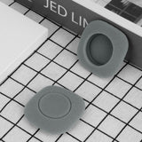 Geekria QuickFit Foam Replacement Ear Pads for Logitech H150 H151 H130 H250 Headphones Ear Cushions, Headset Earpads, Ear Cups Cover Repair Parts (Grey)