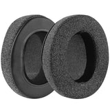 Geekria Comfort Linen Replacement Ear Pads for Turtle Beach Stealth 600, 400, 500X, 700X, 420X, Ear Force XO SEVEN, XP500, PX5, PX4, X42 Gaming Headphones Ear Cushions, Headset Earpads (Black)