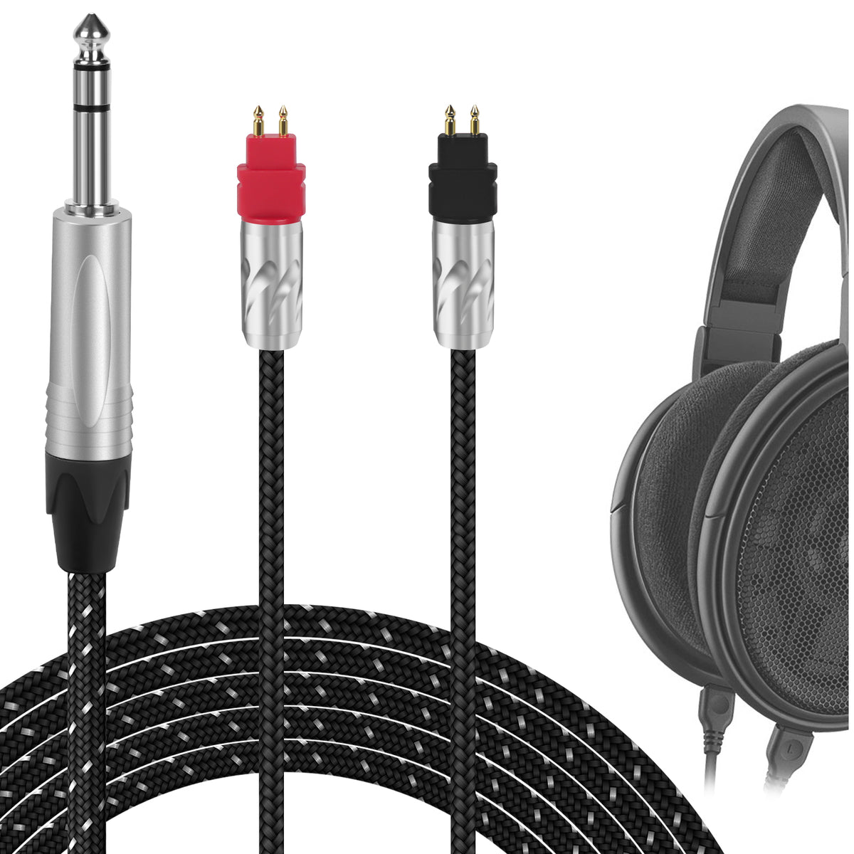 SENNHEISER HD650 HD660S 変換アダプタ MMCX 600 SENNHEISER HD650 HD660S 変換アダプタ MMCX (メス) クリア