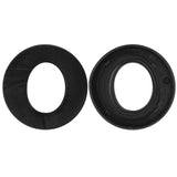 Geekria Comfort Hybrid Velour Replacement Ear Pads for Sony PlayStation 5 PULSE 3D PS5 Wireless Headphones Ear Cushions, Headset Earpads, Ear Cups Cover Repair Parts (Black)