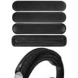Geekria Medium Hook and Loop Headband Cover + Headband Pad Kit, DIY Installation No Tool Needed, Compatible with Sony, Bose, Skullcandy, Beats, Hyperx Headphones