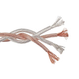 Geekria 4.4mm Balanced Cable Compatible with HIFIMAN SUSVARA UNVEILED, SUNDARA HE4XX 400i HE1000V2, Denon AH-D600 AH-D7200, 5N OCC Braided Silver Plated Audio Cord (4.4mm to Dual 3.5mm Male/4.9ft)