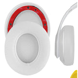 Geekria QuickFit Replacement Ear Pads for Beats Studio 3 (A1914), Studio 3.0 Wireless Headphones Ear Cushions, Headset Earpads, Ear Cups Cover Repair Parts (White)