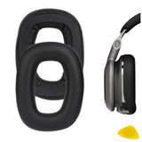 Geekria QuickFit Replacement Ear Pads for Logitech Astro A30 Headphones Ear Cushions, Headset Earpads, Ear Cups Cover Repair Parts (Black)