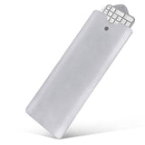 Geekria Slim Keyboard Sleeve Case, Vegan Leather Travel Portable Bag, Compatible with Apple Magic Keyboard with Numeric Keypad, Logitech MX Keys S / MX Keys / MK955(Light Gray)