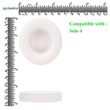 Geekria QuickFit Replacement Ear Pads for Beats Solo 4 Wireless On-Ear Headphones Ear Cushions, Headset Earpads, Ear Cups Cover Repair Parts (Cloud Pink )