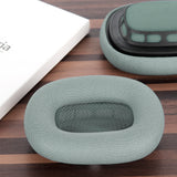 Geekria QuickFit Replacement Ear Pads for Airpods MAX Headphones Ear Cushions, Headset Earpads, Ear Cups Cover Repair Parts (Green)